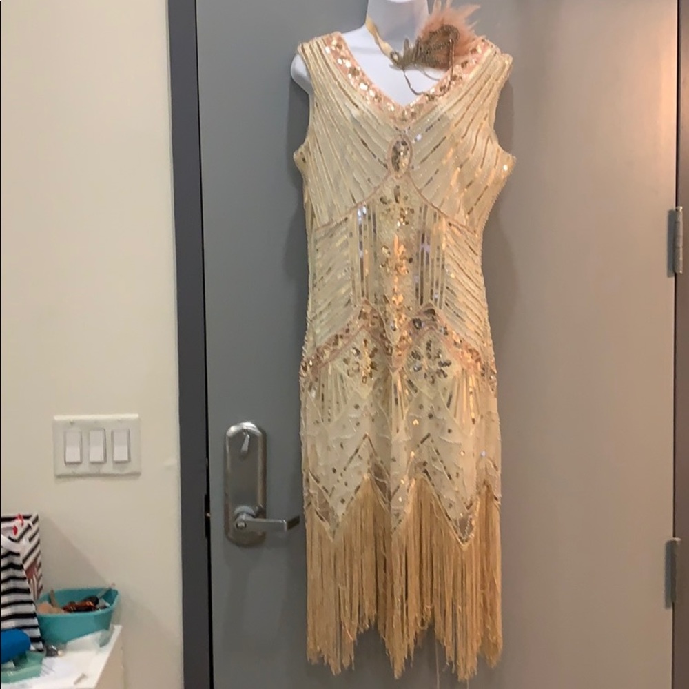 Flapper Halloween costume